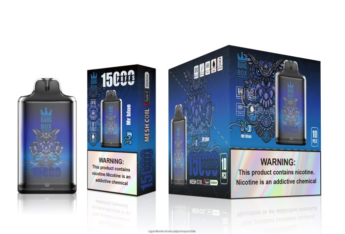 Bang Box s1-15000 bocanadas señor azul J0LV26109 - Cigarrillo Electrónico Recargable