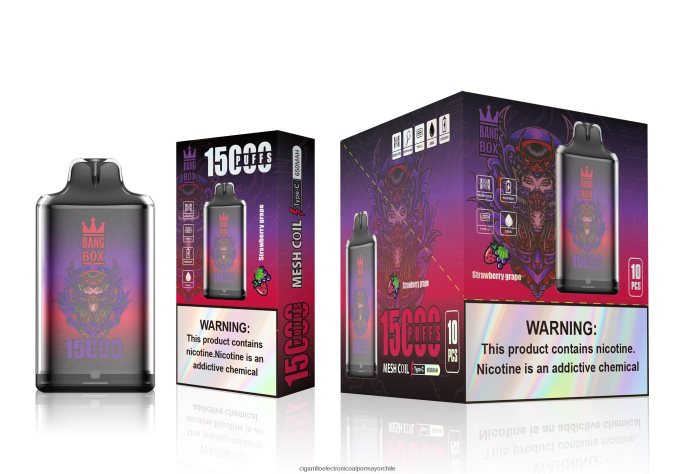 Bang Box s1-15000 bocanadas uva fresa J0LV26111 - Cigarrillo Electrónico Vape