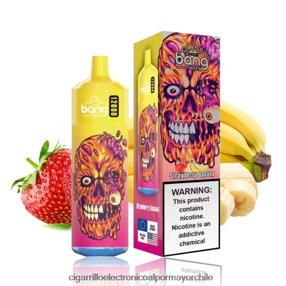 Fresa plátano 8V60V0114 Cigarrillo Electrónico Desechable - Bang Box 12000 bocanadas