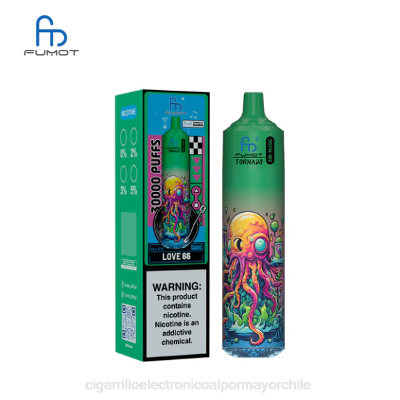 Fumot Tornado música de 30k amor 66 408V16 - Cigarrillo Electrónico Para Dejar De Fumar Precio
