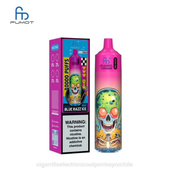 Fumot Tornado música de 30k hielo azul 408V3 - Cigarrillo Electrónico Vape