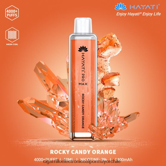 naranja caramelo rocoso