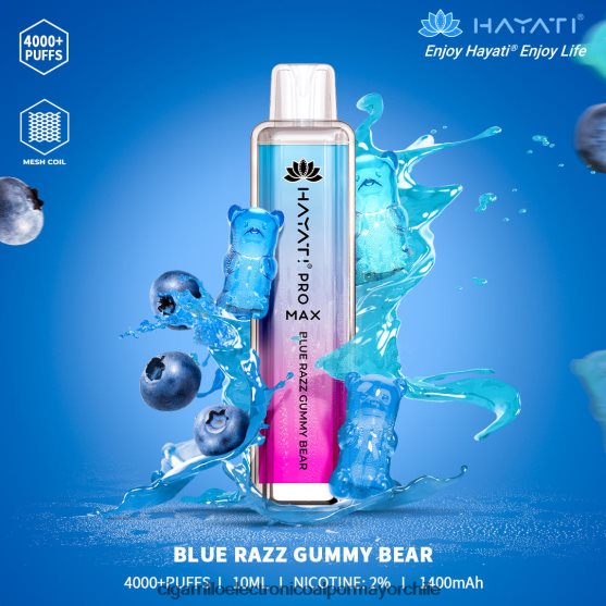 osito de goma razz azul