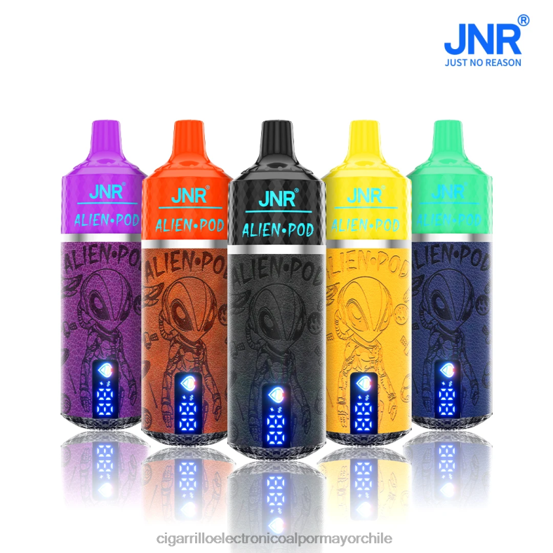 Cigarrillo Electrónico Recargable - JNR Alien vaina varios sabores 022R01