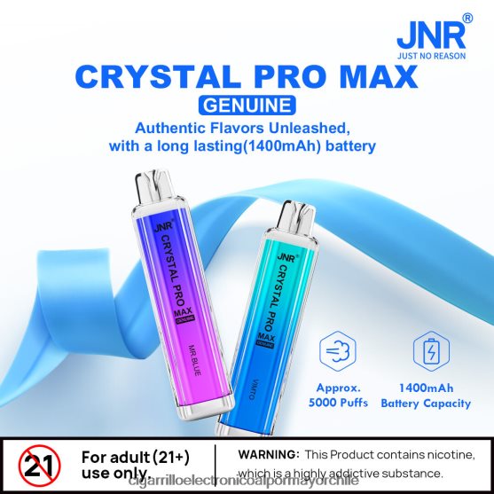 Durazno jugoso 8V60V0735 Cigarrillo Electrónico Precio - JNR CRYSTAL PRO MAX