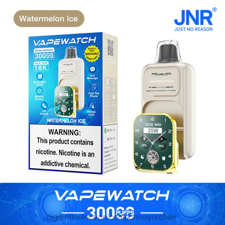 Cigarrillo Electrónico Precio Chile - JNR reloj vapeador hielo de sandia 022R09