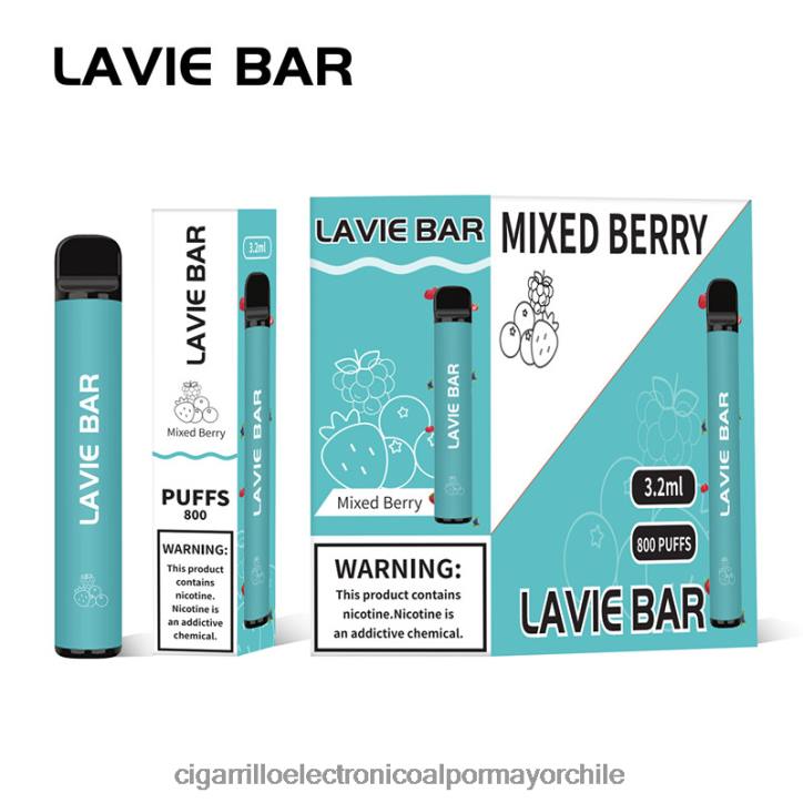 LAVIE BAR 800 bocanadas bayas mixtas H428B316 - Cigarrillo Electrónico Para Dejar De Fumar Precio