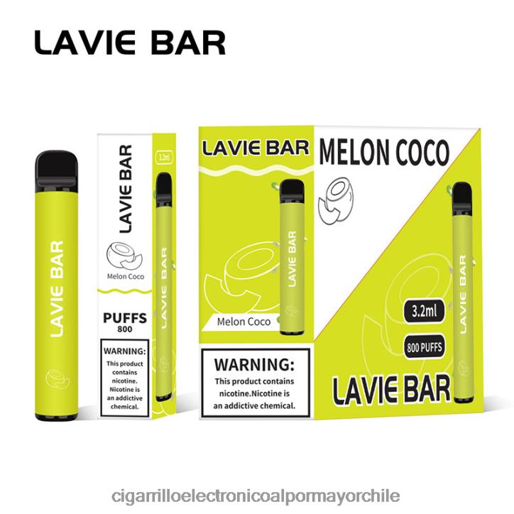 LAVIE BAR 800 bocanadas melón coco H428B315 - Cigarrillo Electrónico Precio