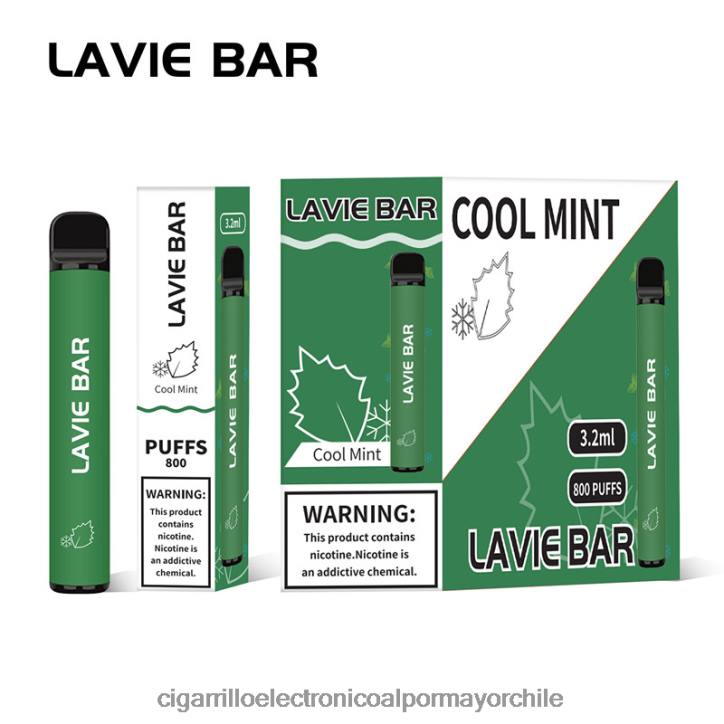 LAVIE BAR 800 bocanadas menta fresca H428B311 - Cigarrillo Electrónico Recargable