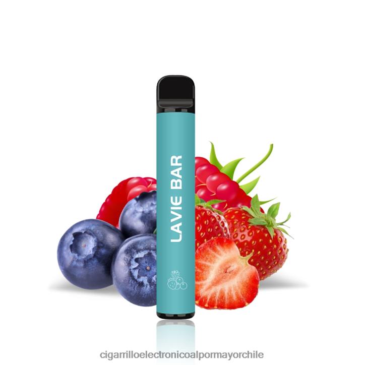 LAVIE BAR Versión al 2% 800 inhalaciones mezclar baya H428B323 - Cigarrillo Electrónico Vape