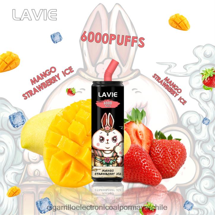 LAVIE Coke BAR 6000 bocanadas hielo de fresa y mango H428B273 - Cigarrillo Electrónico Vape