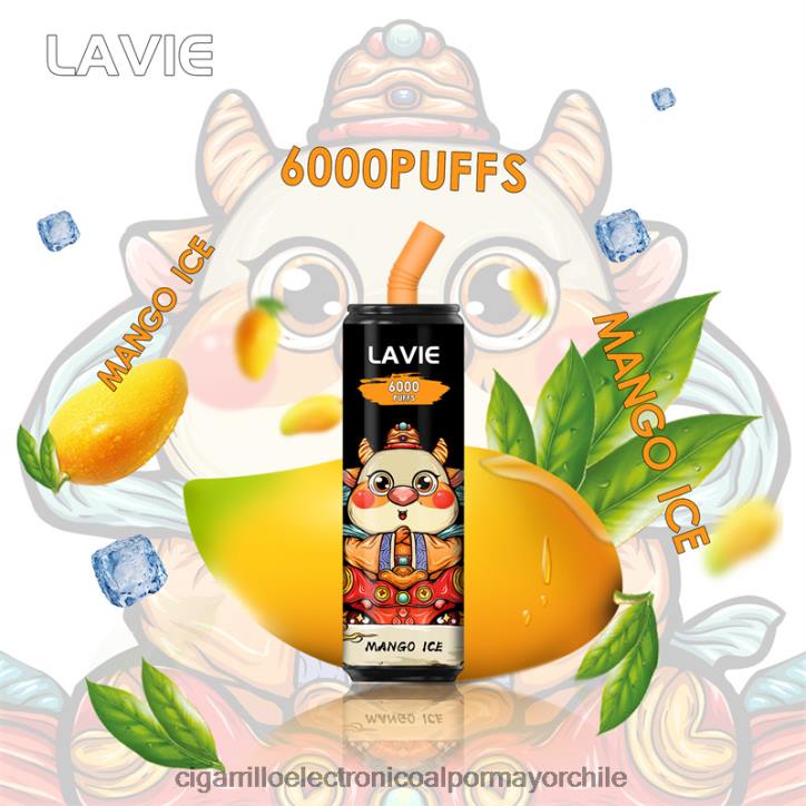LAVIE Coke BAR 6000 bocanadas hielo de mango H428B270 - Cigarrillo Electronico Chile