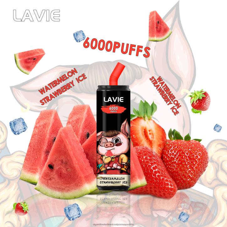 LAVIE Coke BAR 6000 bocanadas sandia fresa hielo H428B267 - Cigarrillo Electrónico Con Nicotina