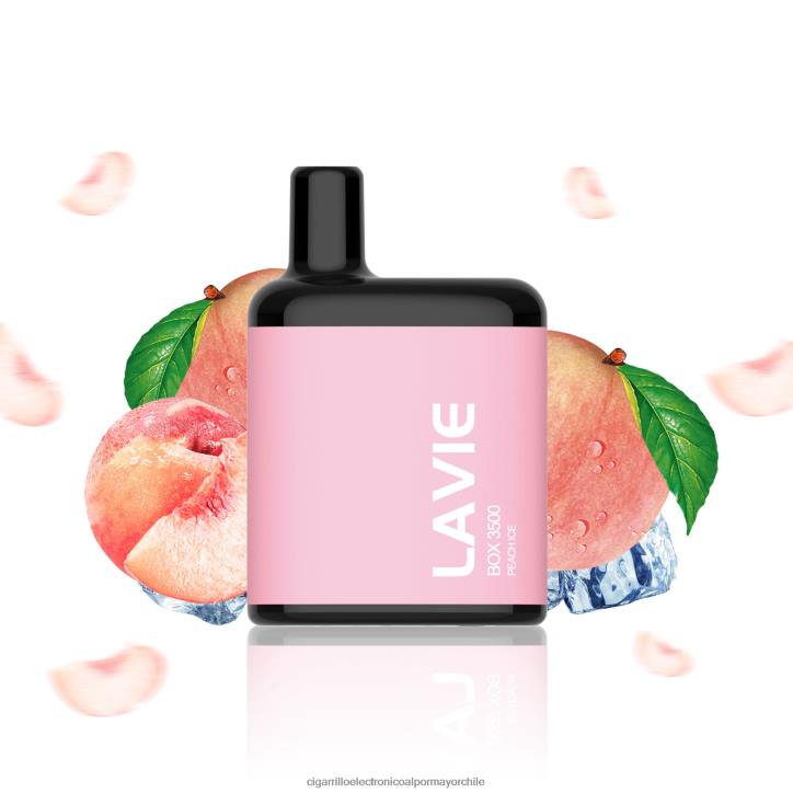LAVIE BOX 3500 bocanadas hielo de durazno H428B209 - Cigarrillo Electrónico Precio Chile