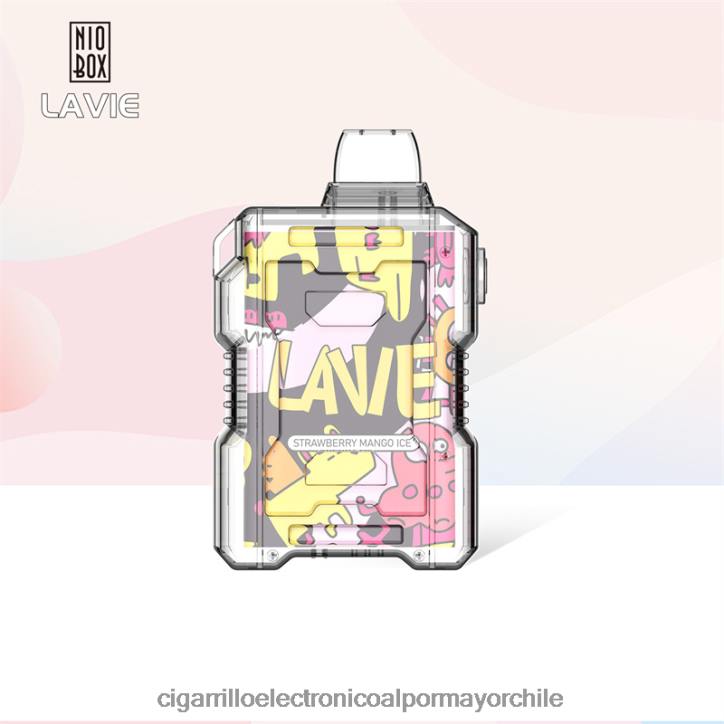 LAVIE NIO BOX 9000 bocanadas hielo de fresa y mango H428B190 - Cigarrillo Electronico Chile