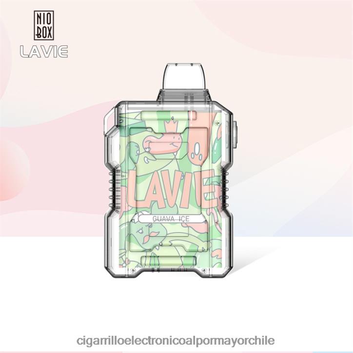 LAVIE NIO BOX 9000 bocanadas hielo de guayaba H428B194 - Cigarrillo Electrónico Desechable