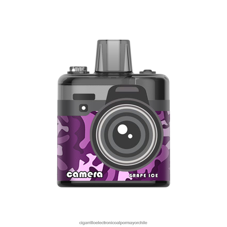 LAVIE Camera 8000 bocanadas hielo de uva H428B172 - Cigarrillo Electrónico Sin Nicotina