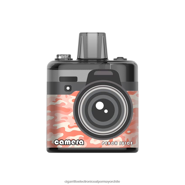 LAVIE Camera 8000 bocanadas jugo de durazno H428B174 - Cigarrillo Electrónico Desechable