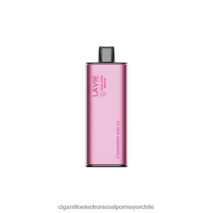 LAVIE GOLDEN BRICK 10000 bocanadas hielo de fresa y kiwi H428B65 - Cigarrillo Electrónico Precio