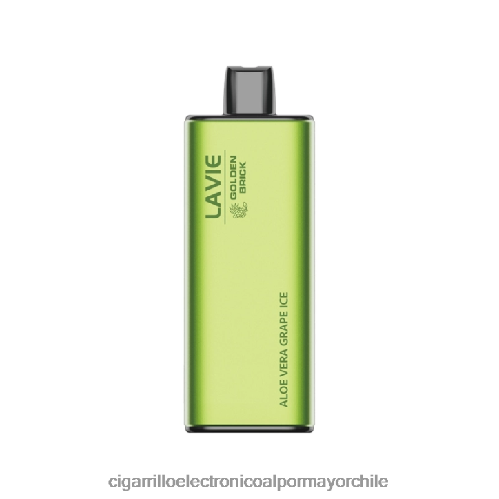 LAVIE GOLDEN BRICK 10000 bocanadas hielo de uva aloe vera H428B51 - Cigarrillo Electrónico Recargable