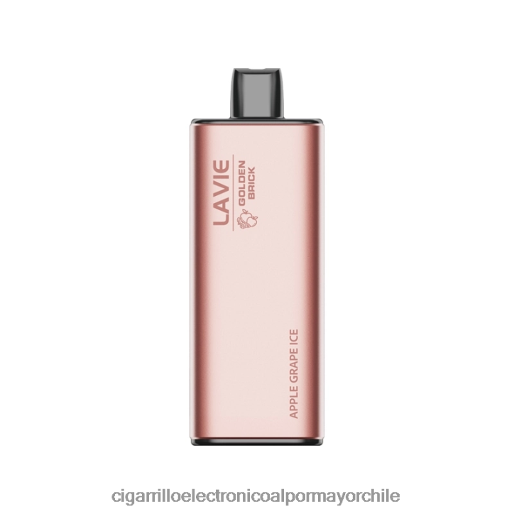LAVIE GOLDEN BRICK 10000 bocanadas hielo de uva de manzana H428B52 - Cigarrillo Electrónico Sin Nicotina
