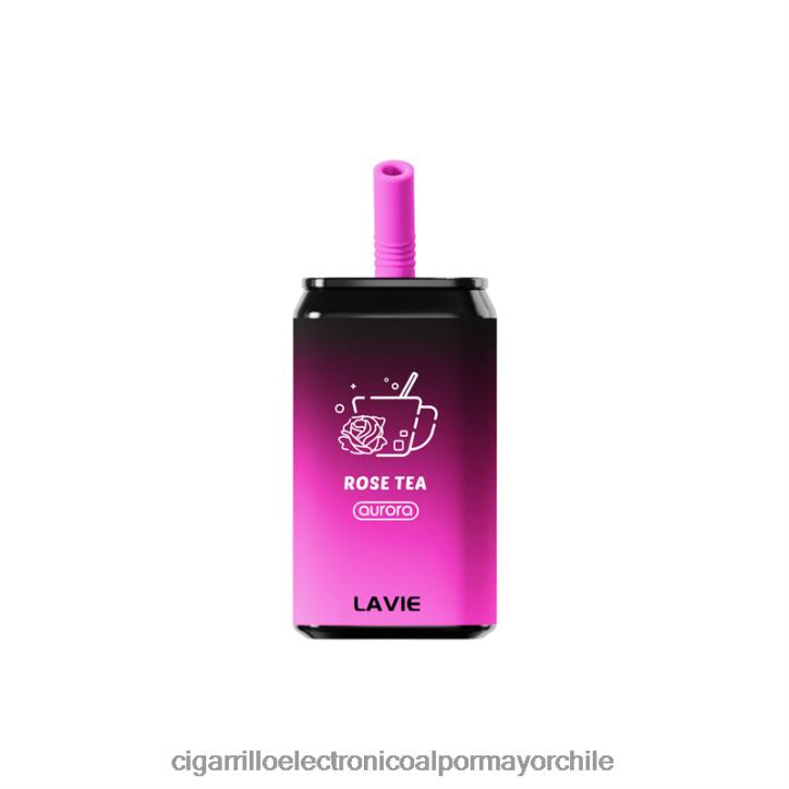 LAVIE Aurora 11000 bocanadas té de rosas H428B148 - Cigarrillo Electrónico Para Dejar De Fumar