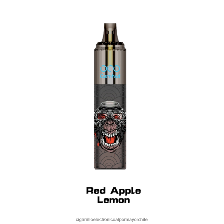 LAVIE OCO carnaval 10000 bocanadas manzana roja limón H428B356 - Cigarrillo Electrónico Para Dejar De Fumar Precio