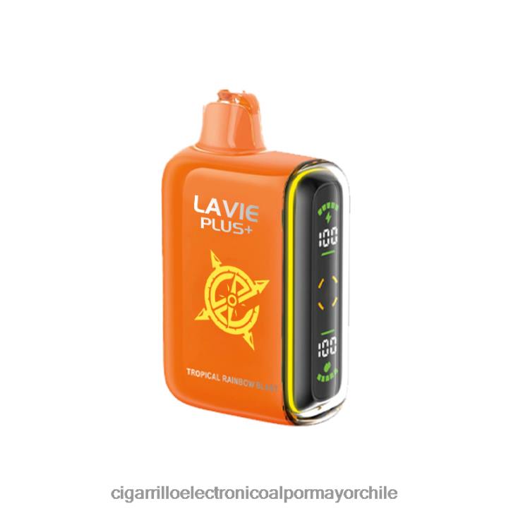 LAVIE PLUS 15000 bocanadas explosión del arco iris tropical H428B96 - Cigarrillo Electrónico Para Dejar De Fumar Precio