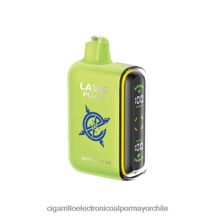 LAVIE PLUS 15000 bocanadas hielo de manzana agria H428B100 - Cigarrillo Electronico Chile