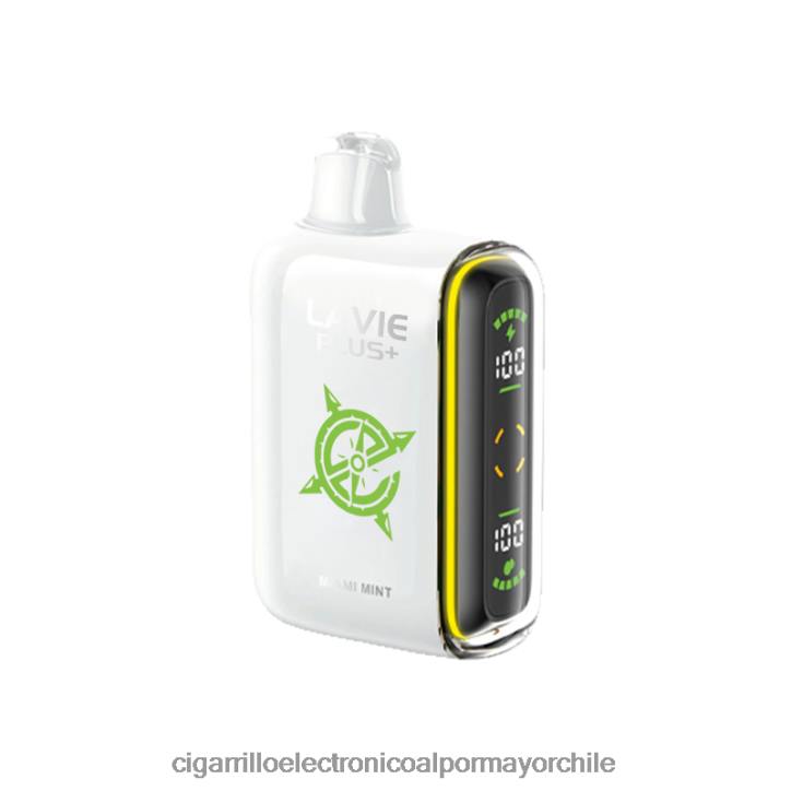 LAVIE PLUS 15000 bocanadas menta de miami H428B98 - Cigarrillo Electrónico Para Dejar De Fumar