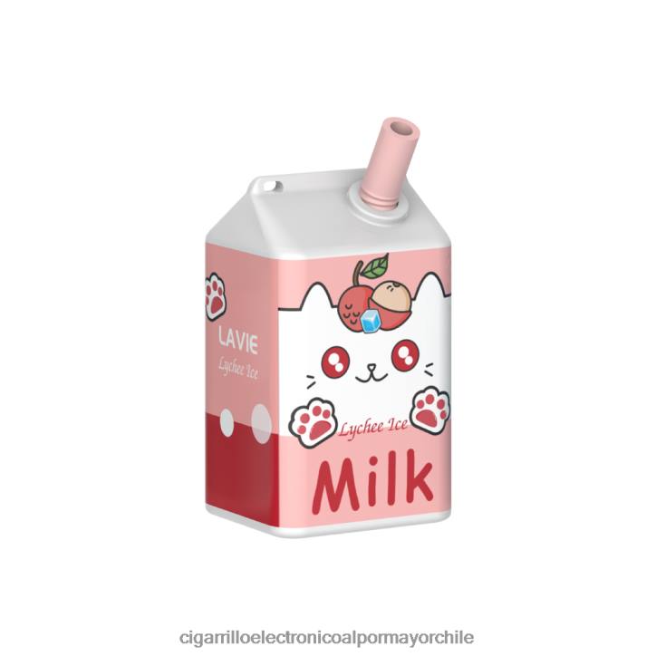 LAVIE MILK 7000 bocanadas hielo de lichi H428B183 - Cigarrillo Electrónico Vape