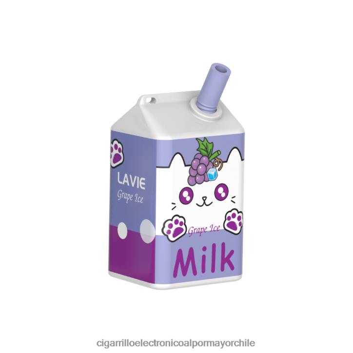LAVIE MILK 7000 bocanadas hielo de uva H428B186 - Cigarrillo Electrónico Para Dejar De Fumar Precio