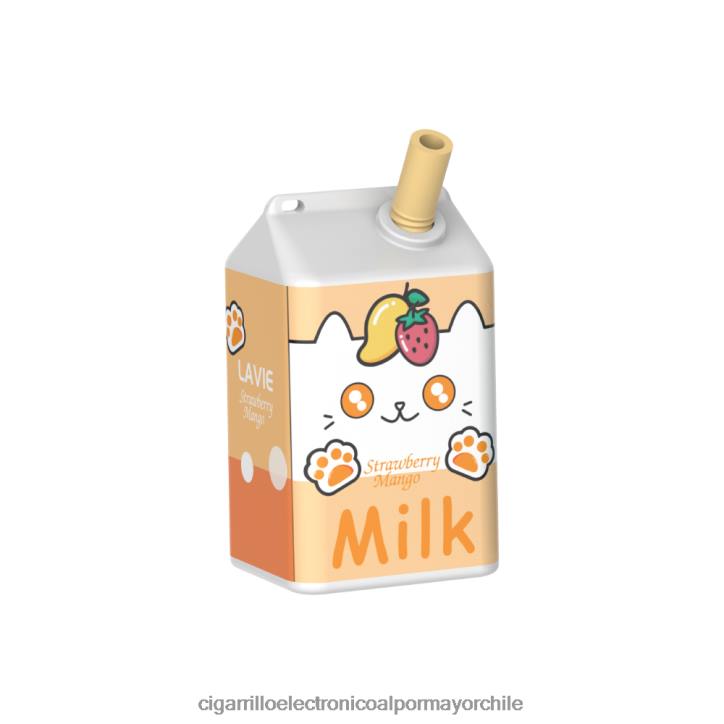 LAVIE MILK 7000 bocanadas mango fresa H428B182 - Cigarrillo Electrónico Sin Nicotina