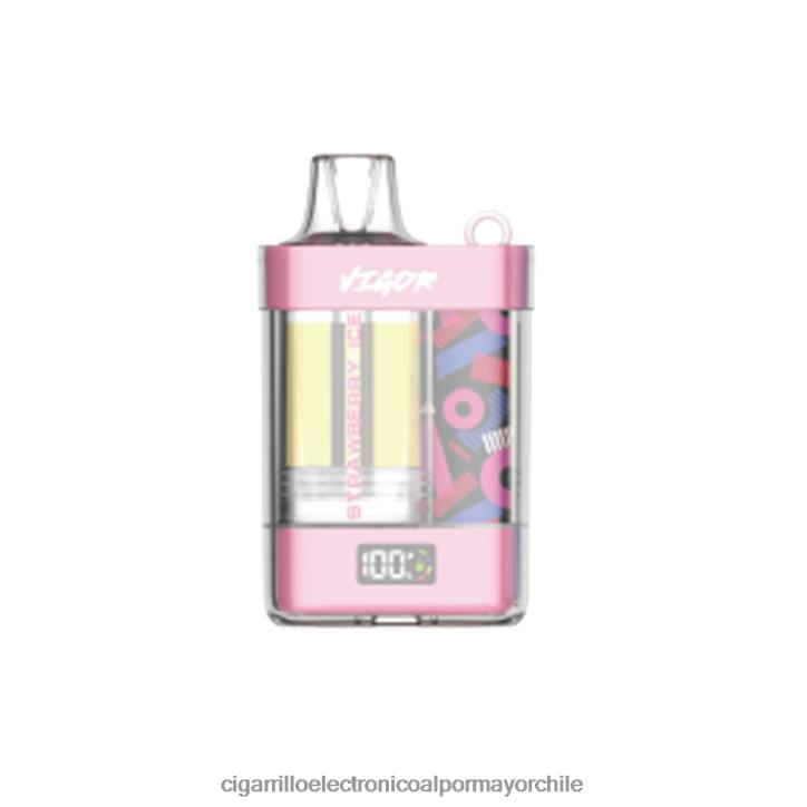 LAVIE VIGOR 15000 bocanadas hielo de fresa H428B1 - Cigarrillo Electrónico Recargable