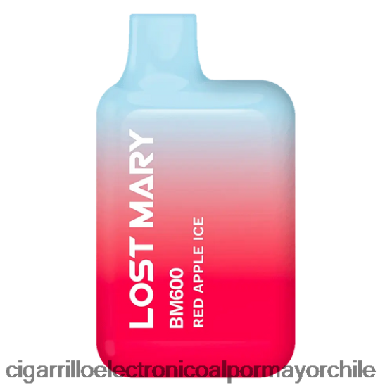 hielo de manzana roja