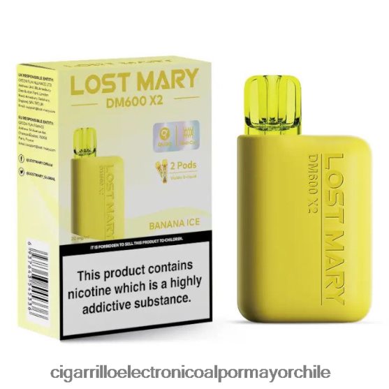 hielo de plátano 8V60V0465 Cigarrillo Electrónico Precio - LOST MARY DM600 X2