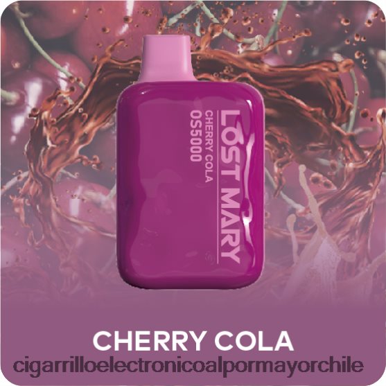 cola de cereza 8V60V0488 Cigarrillo Electrónico Para Dejar De Fumar - LOST MARY OS5000
