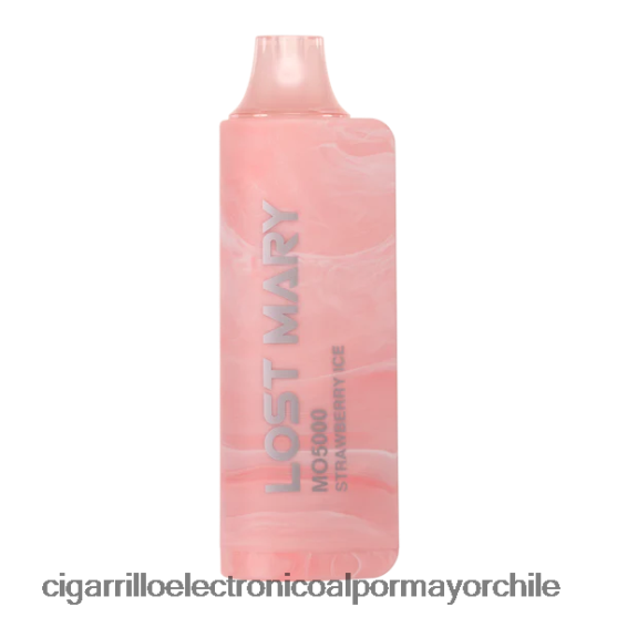 hielo de fresa