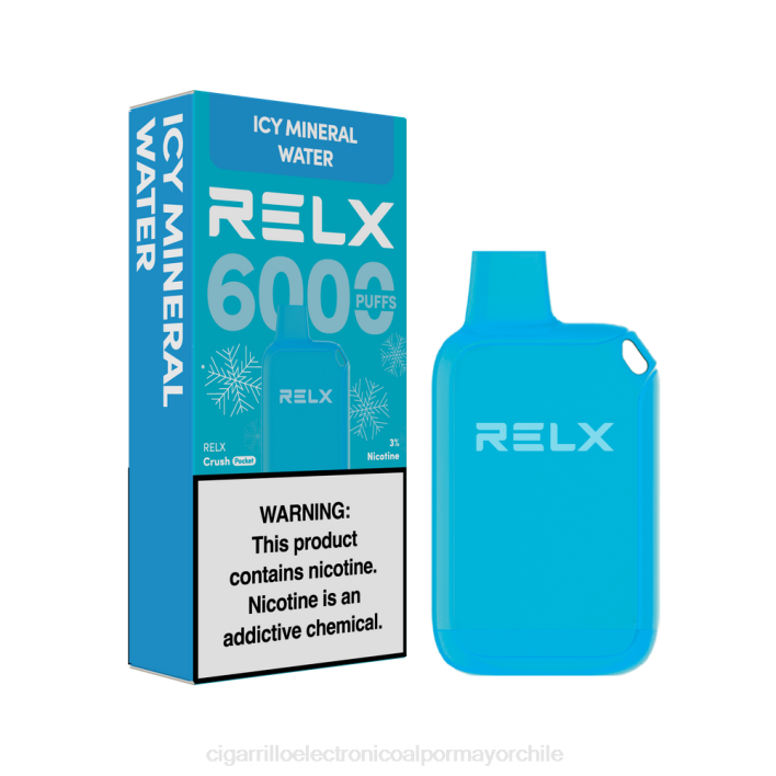 RELX Crush Pocket 6000 helado agua mineral helada 66DX23 - Cigarrillo Electrónico Precio