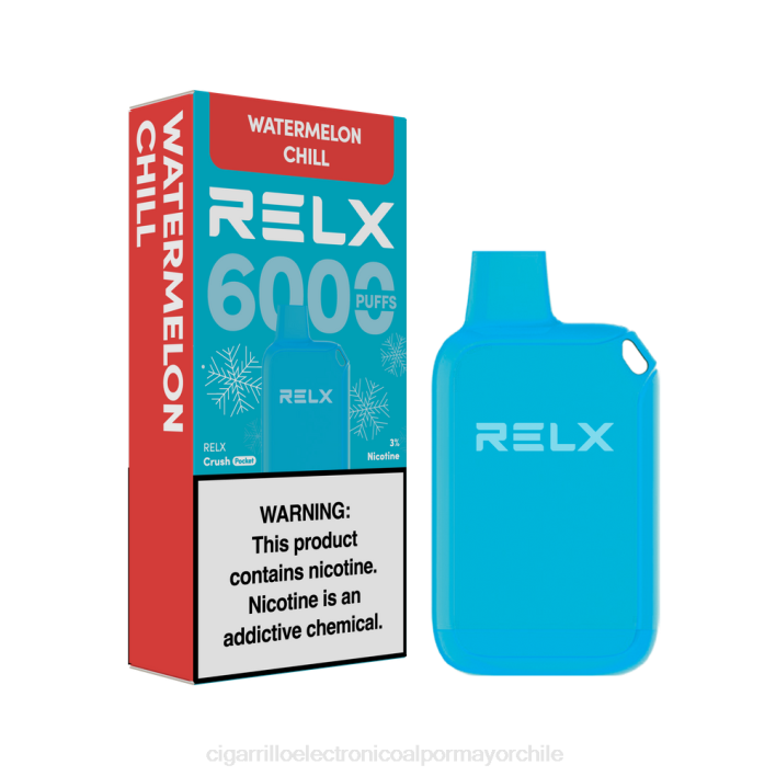 RELX Crush Pocket 6000 helado enfriamiento de sandia 66DX24 - Cigarrillo Electrónico Para Dejar De Fumar Precio