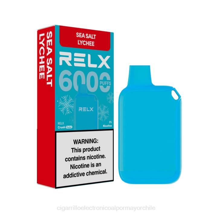 RELX Crush Pocket 6000 helado lichi de sal marina 66DX14 - Cigarrillo Electrónico Precio