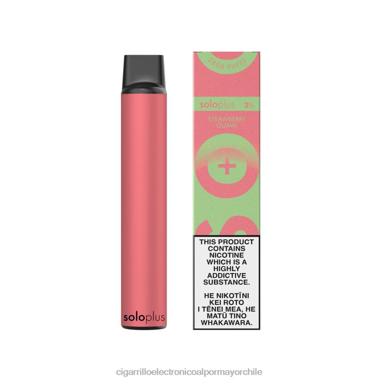 Solo Plus colección paraíso vape desechable guayaba fresa VT2N637 - Cigarrillo Electrónico Con Nicotina
