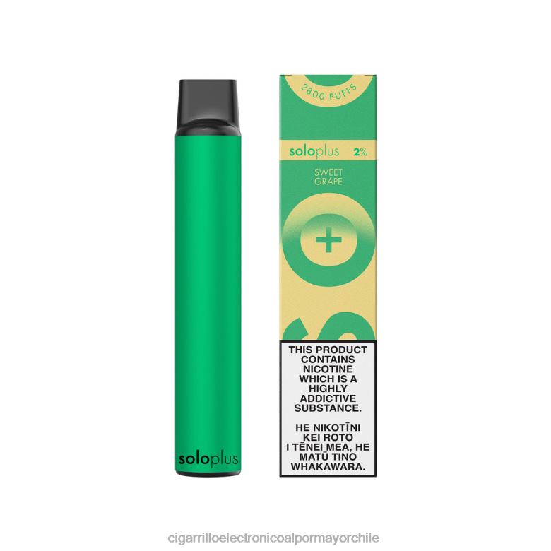 Solo Plus colección paraíso vape desechable uva dulce VT2N640 - Cigarrillo Electronico Chile