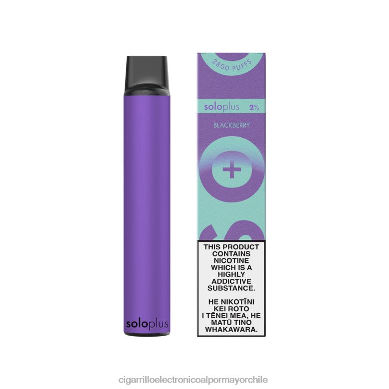 Solo Plus colección paraíso vape desechable zarzamora VT2N638 - Cigarrillo Electrónico Para Dejar De Fumar