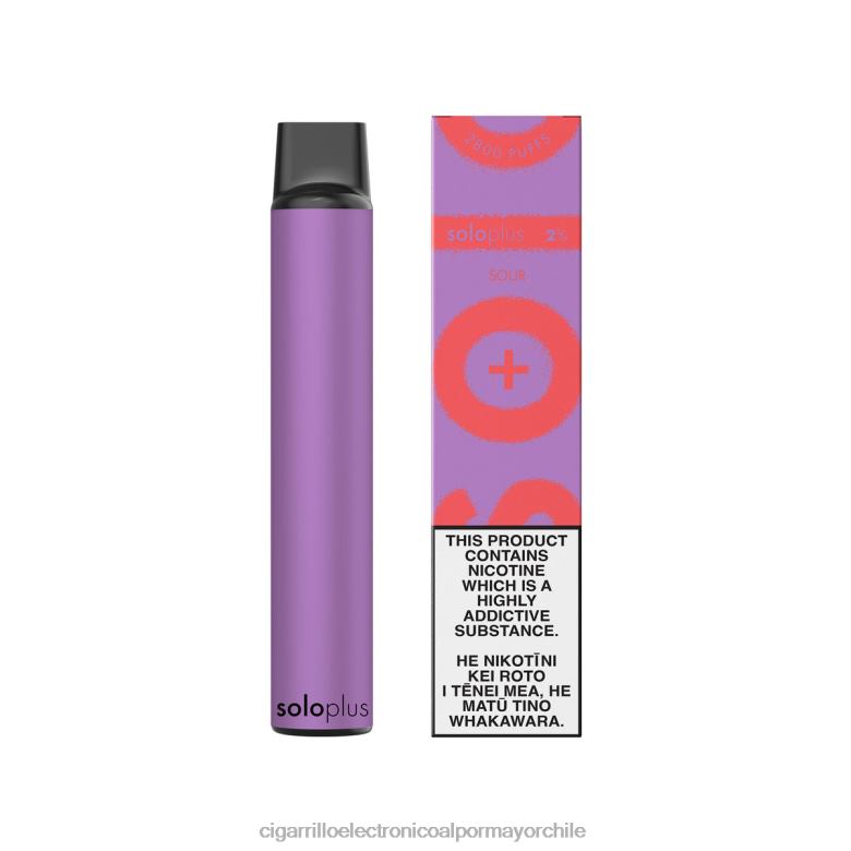 Solo Plus vaporizador desechable agrio VT2N625 - Cigarrillo Electrónico Precio