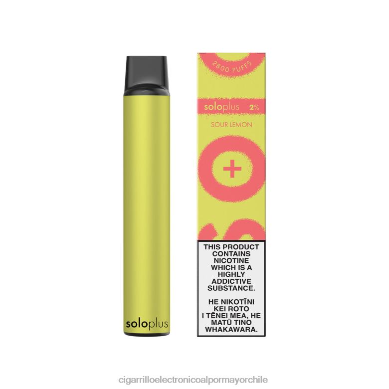 Solo Plus vaporizador desechable limón agrio VT2N636 - Cigarrillo Electrónico Para Dejar De Fumar Precio