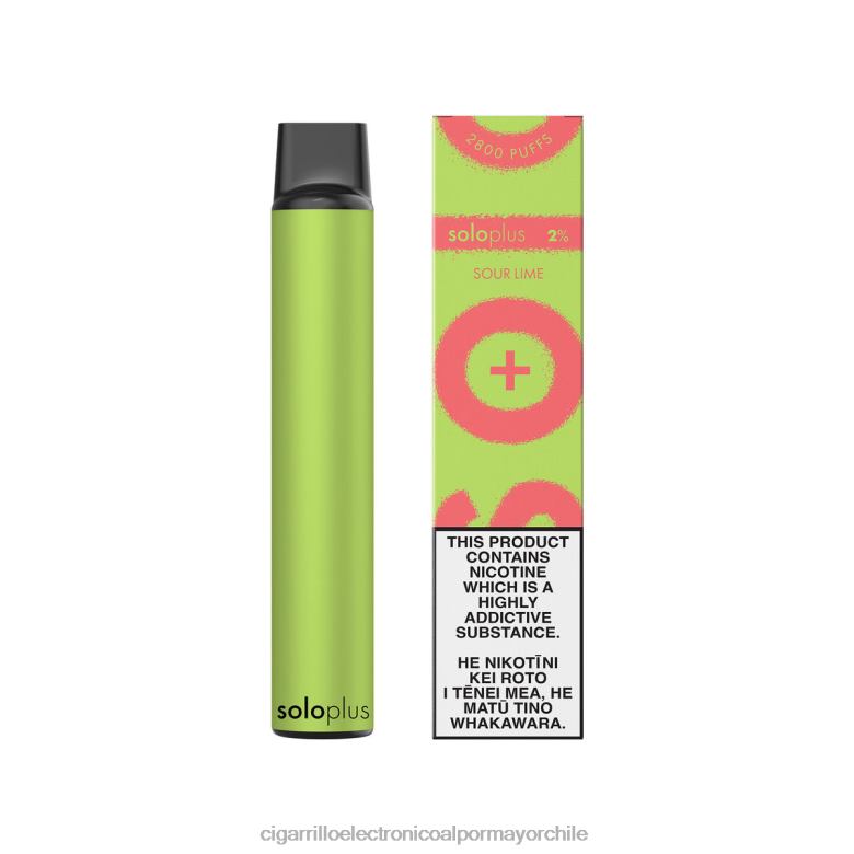 Solo Plus vaporizador desechable lima agria VT2N634 - Cigarrillo Electrónico Desechable
