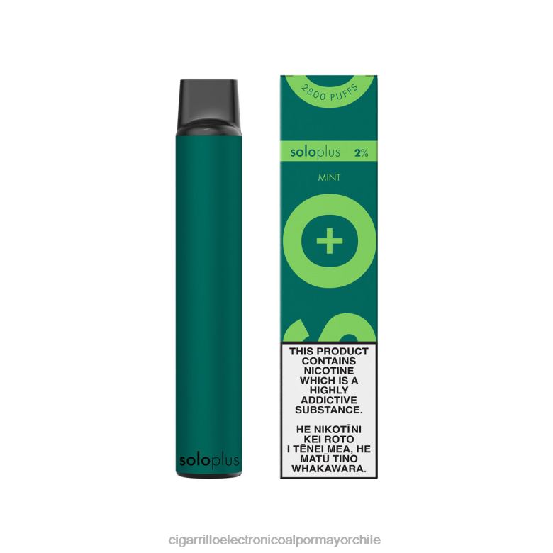 Solo Plus vaporizador desechable menta VT2N633 - Cigarrillo Electrónico Vape