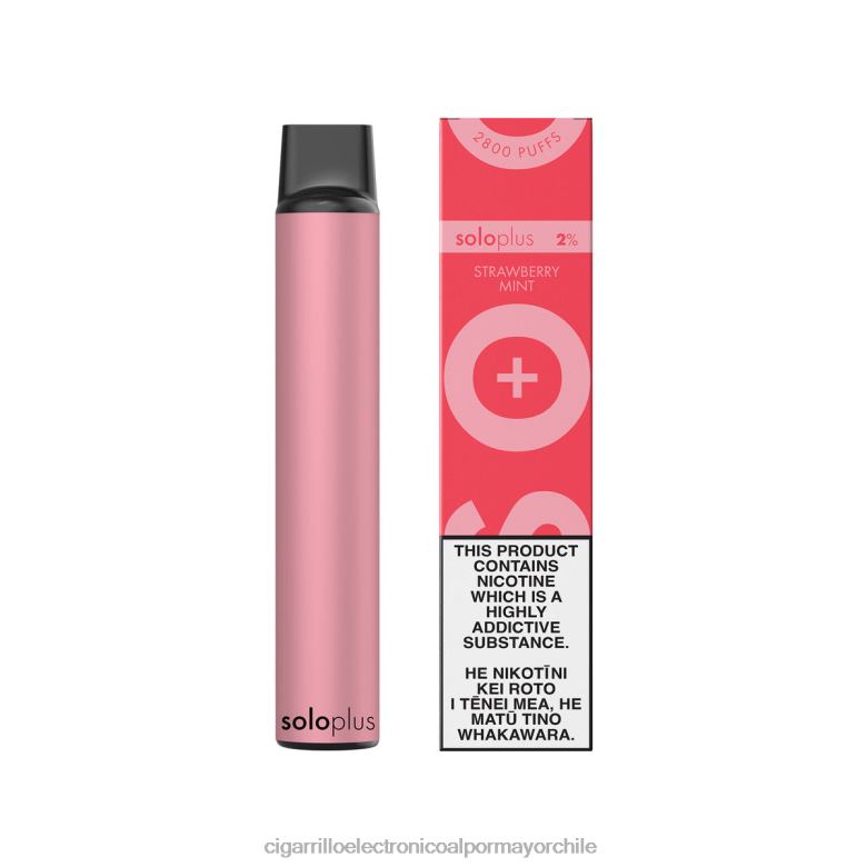Solo Plus vaporizador desechable menta fresa VT2N626 - Cigarrillo Electrónico Para Dejar De Fumar Precio
