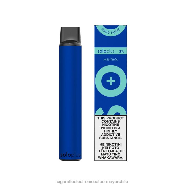 Solo Plus vaporizador desechable mentol VT2N632 - Cigarrillo Electrónico Sin Nicotina